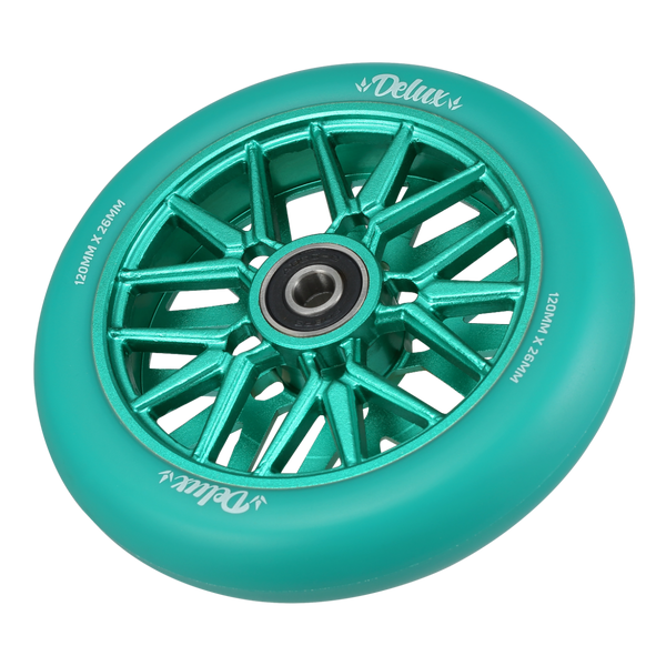 BLUNT Roue Delux 120mm Turquoise - La Cabane de la Glisse