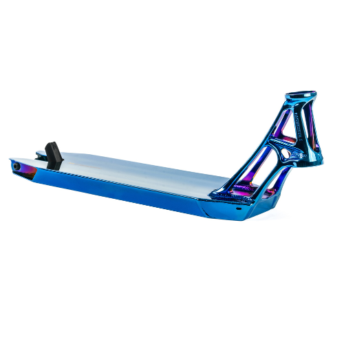 Deck Ethic DTC Pandémonium V2 Bleu Chrome – Trottinette freestyle — vue 1