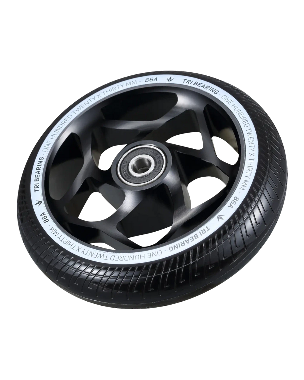 BLUNT Tri Bearing 120mm Black freestyle scooter wheel — vue 1