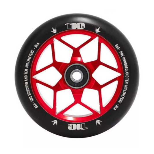 BLUNT roue DIAMOND rouge 110mm trottinette freestyle