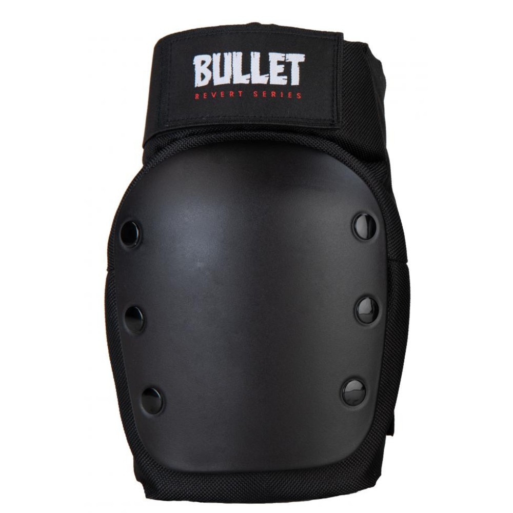 Genouillères Bullet Noir – Skate, trottinette, roller — vue 1