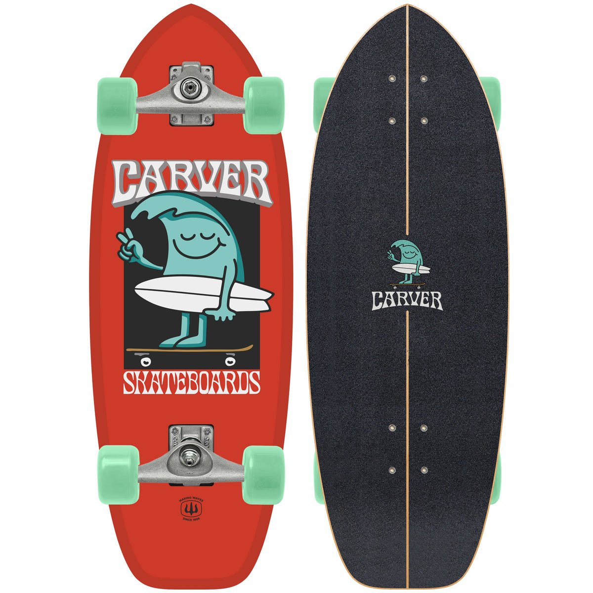 Carver Surfskate Mini Wavy Davy 28 pouces C5 Raw