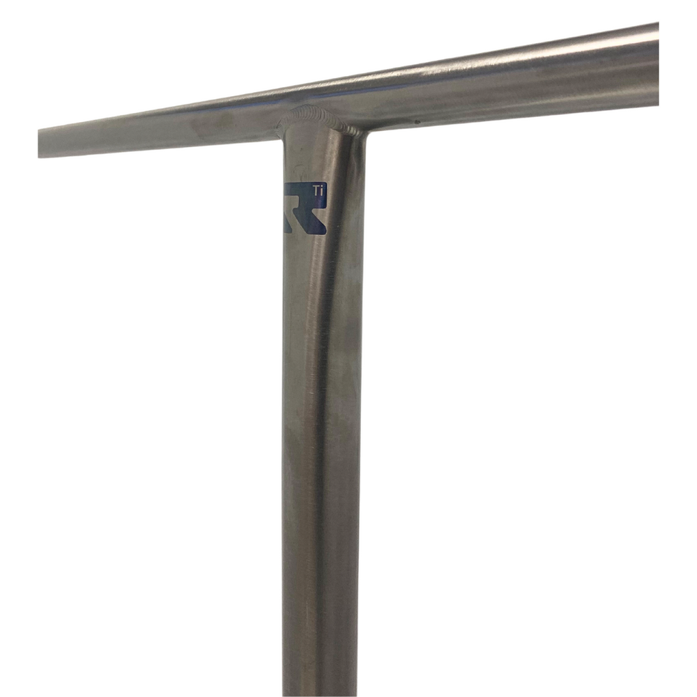 Guidon Root Industries AIR Titanium Model T Chrome 690 mm – Trottinette freestyle — vue 4