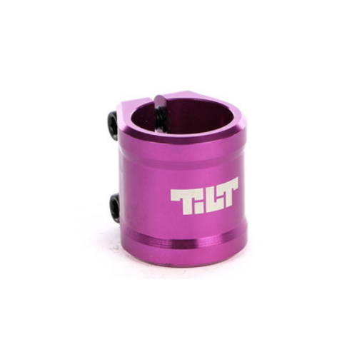Tilt Collier de serrage 2 vis ARC Violet Trottinette freestyle — vue 1
