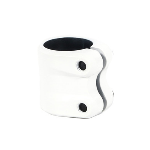 Tilt Double Bolt Clamp Sculpted White Freestyle Scooter