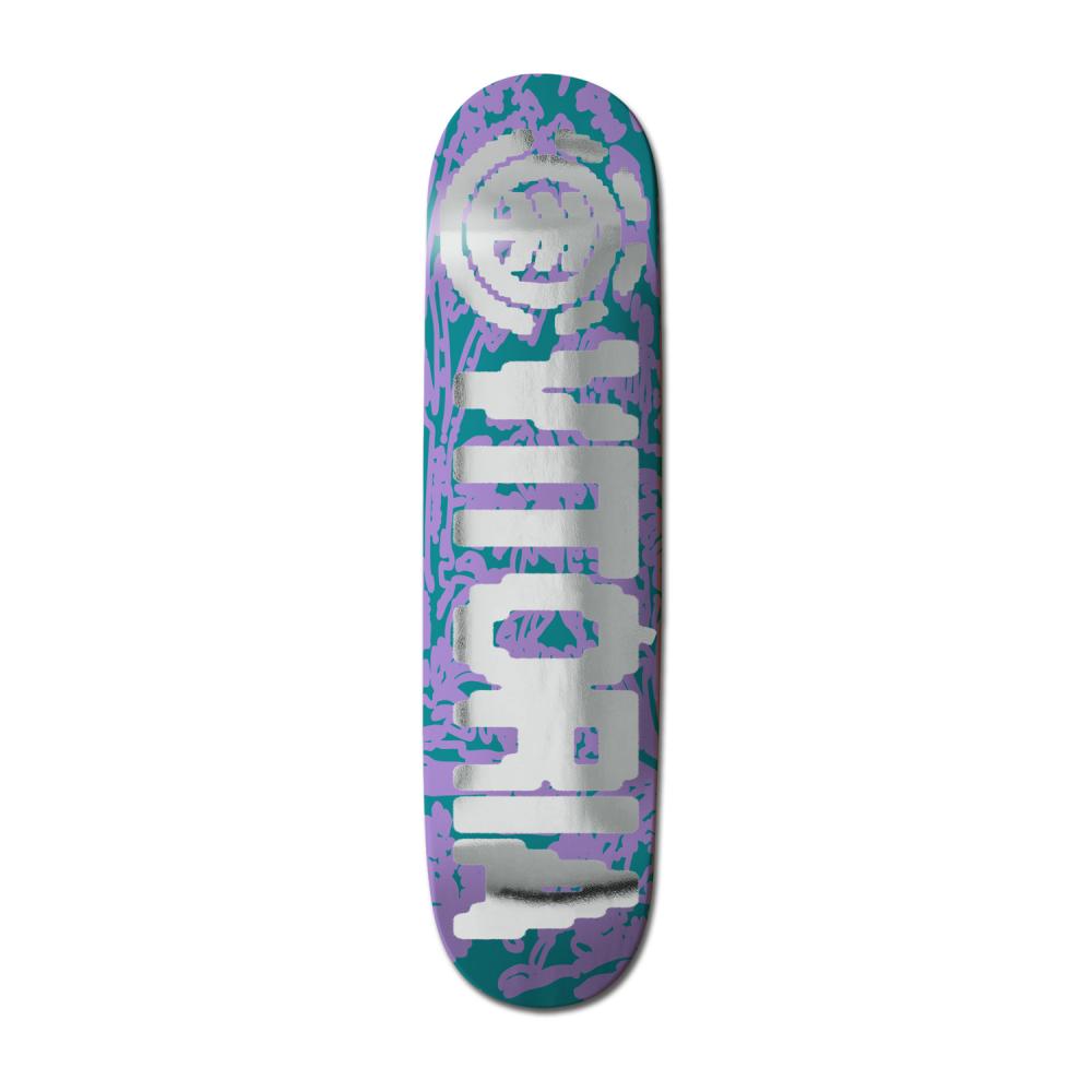 Planche de skateboard Element All Night Vitoria Mendonca violette et argent