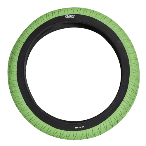 Family Pneu BMX Green 16' freestyle BMX