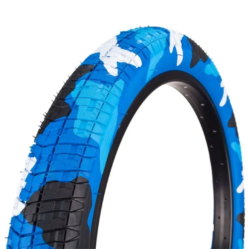 2 Pneus Vélo BMX/Freestyle ALTA 20x2.40 - Bead Fil, Semi-lisse, Camouflage Army - Neuf