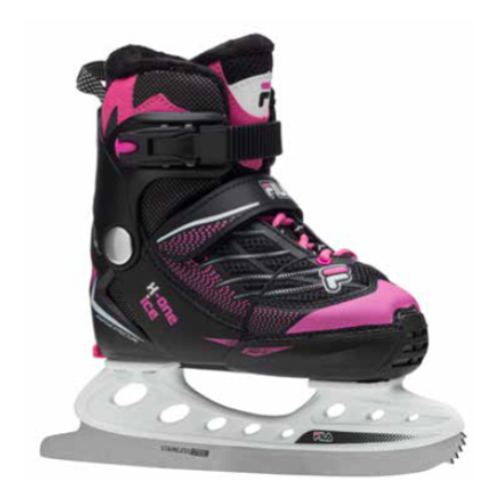 Patin Ajustable Fila X one ice 22 Rose