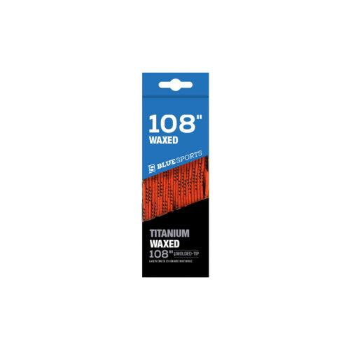 Lacets cirés pour patins Blue Sports Orange