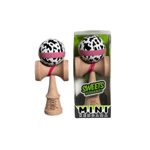 Sweets Kendamas Mini Cow Noir et Blanc