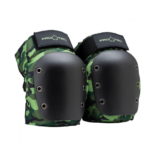 Genouillères PRO-TEC Street Knee Pad Open Back Black - Protection Genouillères PRO-TEC Street Knee Pad Open Back Black - Protection