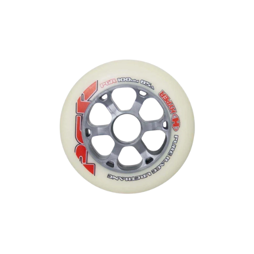 Hyper wheel rollerblading leisure PGR 100mm 85A white