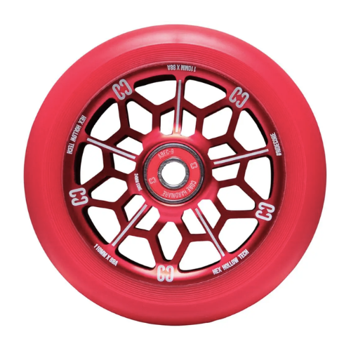 CORE Roue Hex V2 Rouge 110mm Trottinette Freestyle