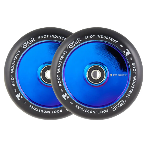 Root industries roue Air bleu 110mm trottinette freestyle x2