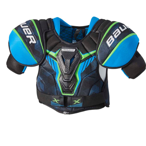 Bauer Hockey Shoulder Pads Chest Protector X Junior — vue 1