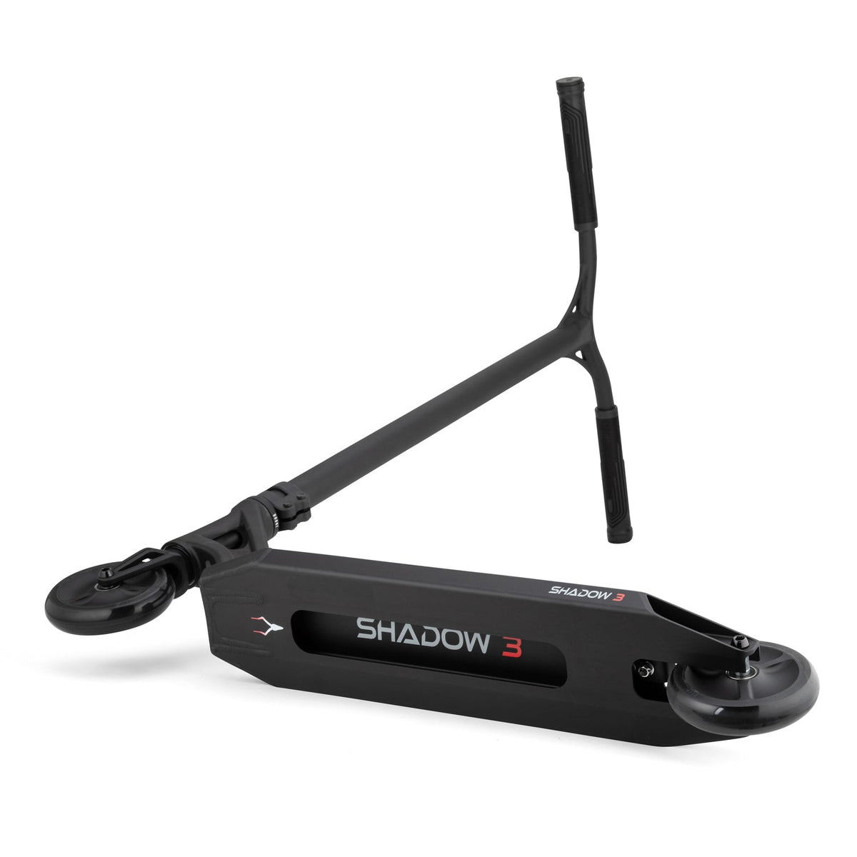 Trottinette Drone Shadow 3 noire - profil