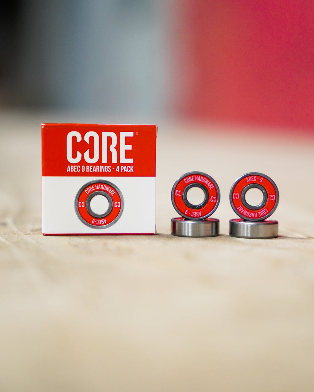 CORE Roulements ABEC 9 – Pack de 4 — vue 3