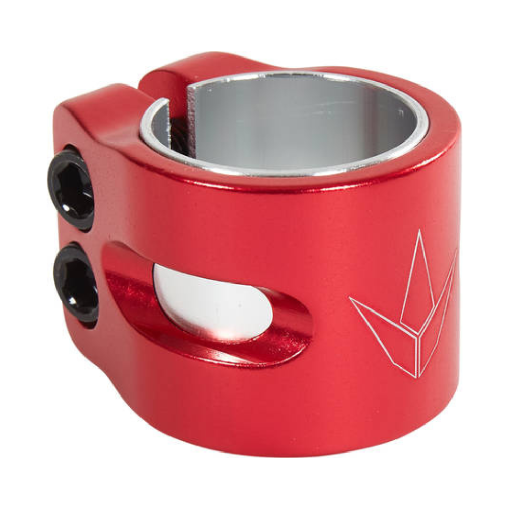 Blunt Collier de serrage 2-vis Twin Slit rouge trottinette freestyle — vue 1