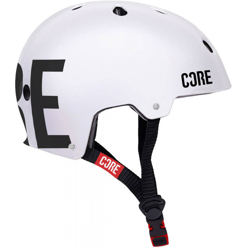 Core Casque street skate Blanc — vue 1