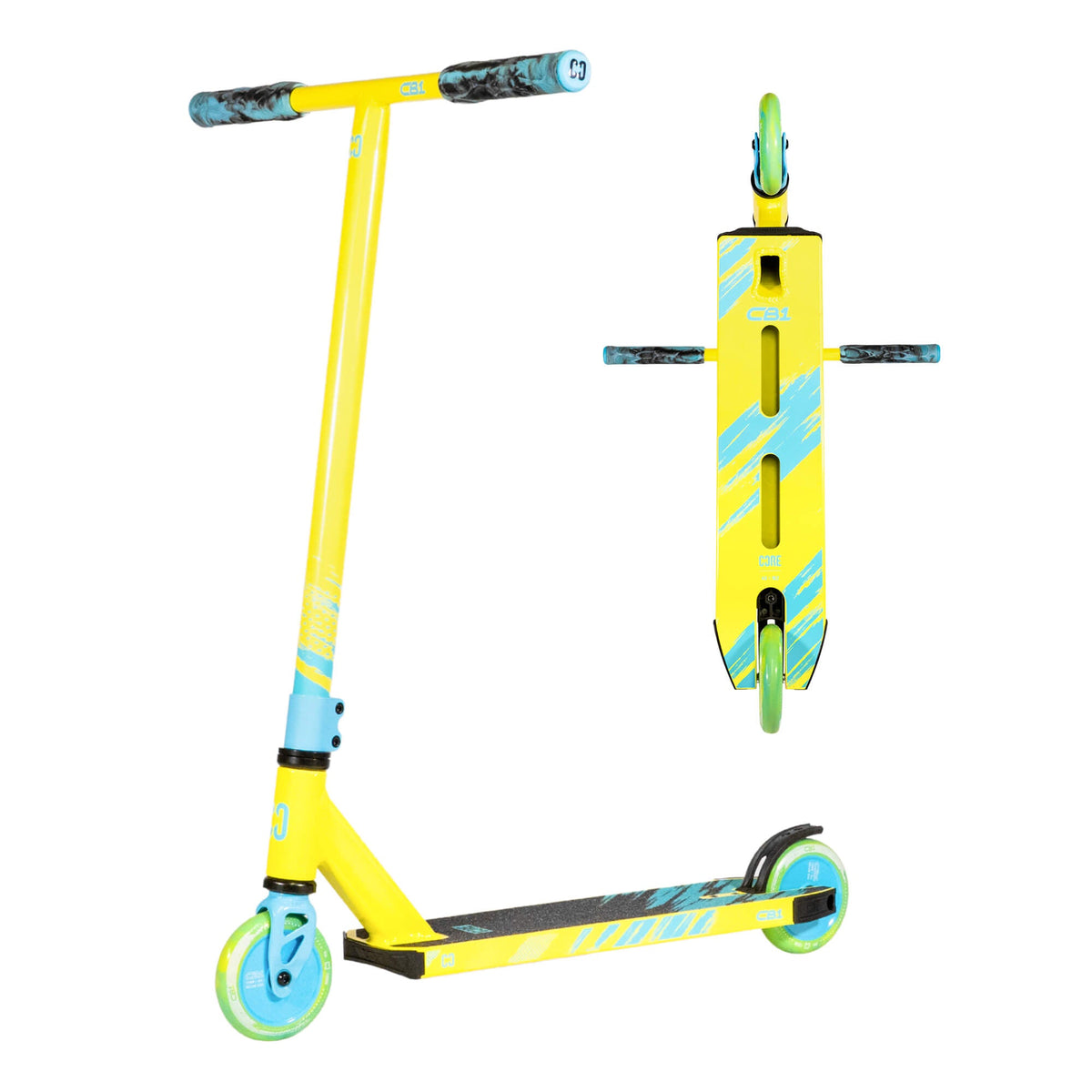 CORE CB1 Trottinette Freestyle Complète Highlighter