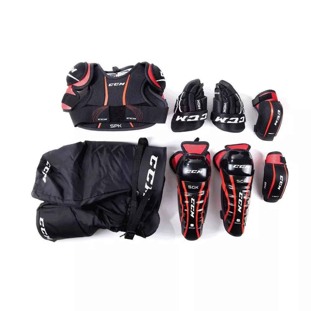 Kit CCM protection enfant hockey sur glace