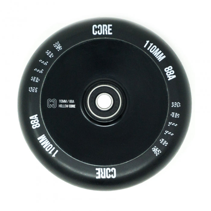 CORE Roue Hollowcore V2 Trottinette Freestyle noire 110mm trottinette freestyle