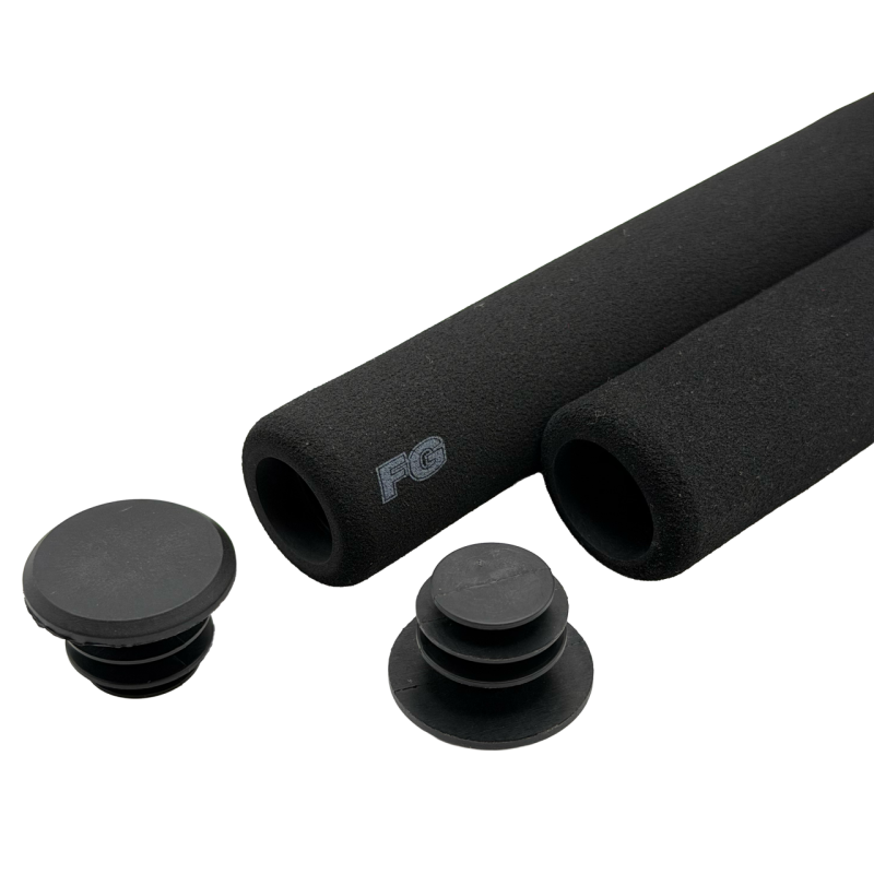 FoamyGrips Noir – Poignées mousse 160 mm — vue 2