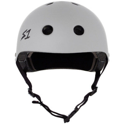 Casque S-One Lifer Gris Clair Mat – Skate, trottinette, roller — vue 4