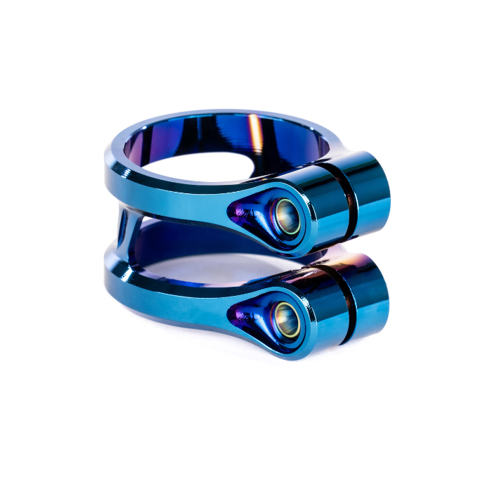 Ethic DTC Sylphe V2 Clamp Chrome Blue Freestyle Scooter