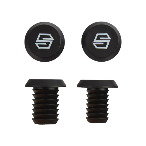 Striker Thick Logo Poignées Trottinette Freestyle Noir et Orange