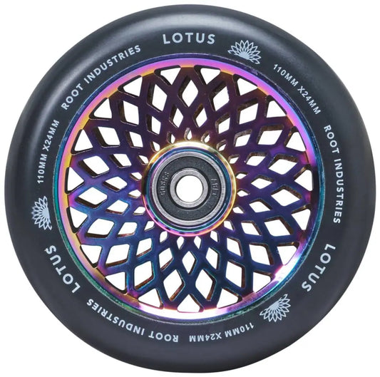 Root industrie roue lotus neochrome 110mm trottinette freestyle x2