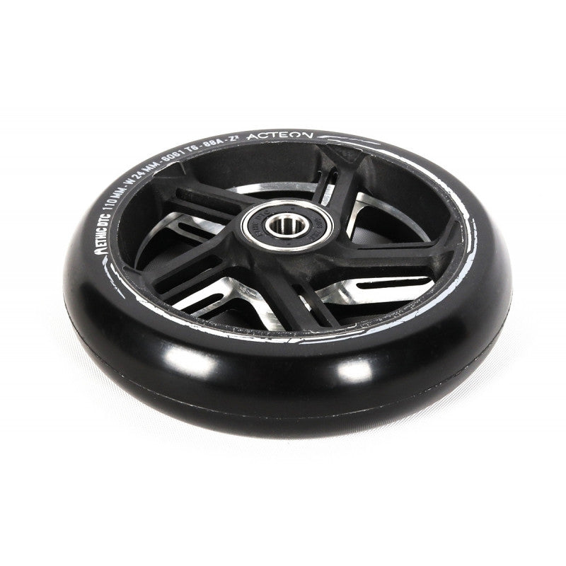 Ethic DTC roue Acteon noire 110mm trottinette freestyle