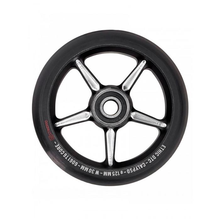 Ethic Dtc roue Calypso noire 125mm 12std trottinette freestyle