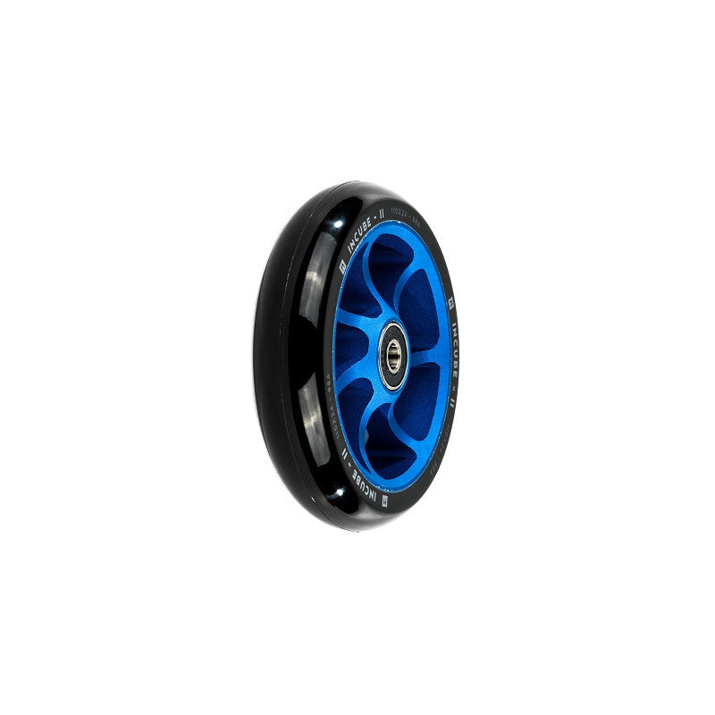 Roue Ethic DTC Incube V2 Bleu 100 / 110 / 115 mm – Trottinette freestyle VENDU À L'UNITÉ — vue 2