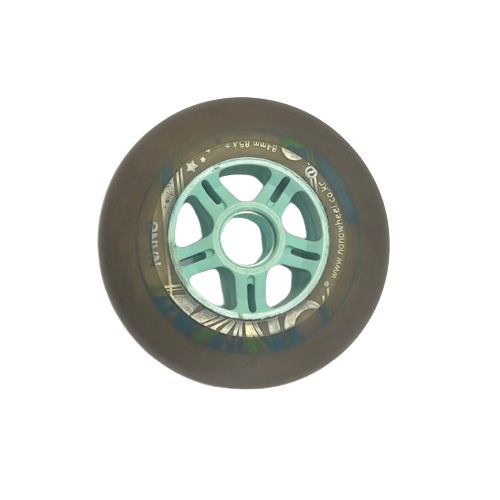 Nano Roue rollers Standard 84mm 85A Bleu microroulement