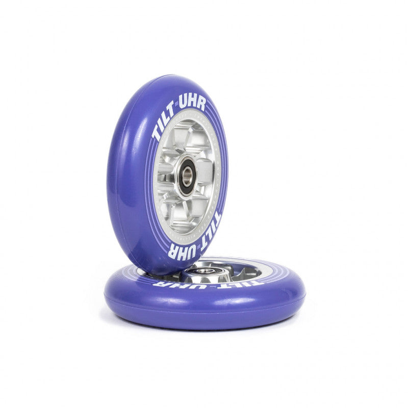 Tilt roue UHR violet 110mm trottinette freestyle x2