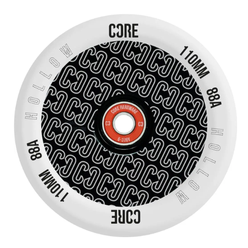 CORE Roue Hollowcore V2 noir et blanc 110mm Trottinette Freestyle