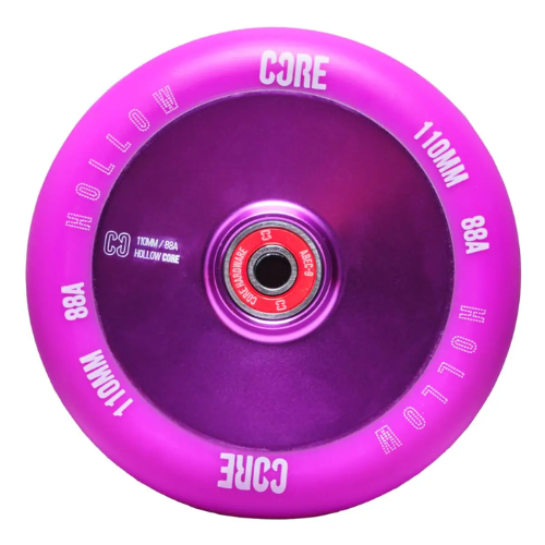 CORE Hollowcore V2 Freestyle Scooter Wheel 110mm black and red — vue 1