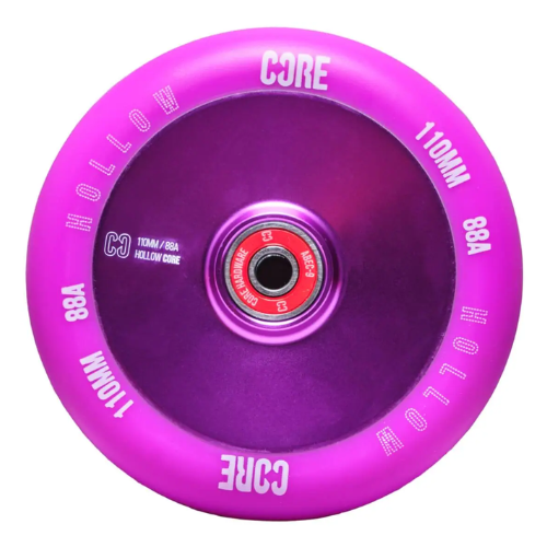 CORE Roue Hollowcore V2 violet 110mm Trottinette Freestyle