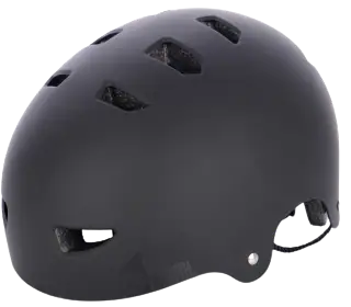 Tempish Casque Certifié Noir Mat ajustable — vue 1