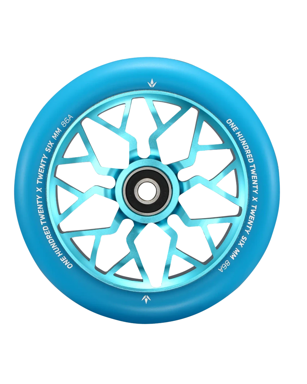 BLUNT Roue Sector 120mm Turquoise trottinette freestyle — vue 1