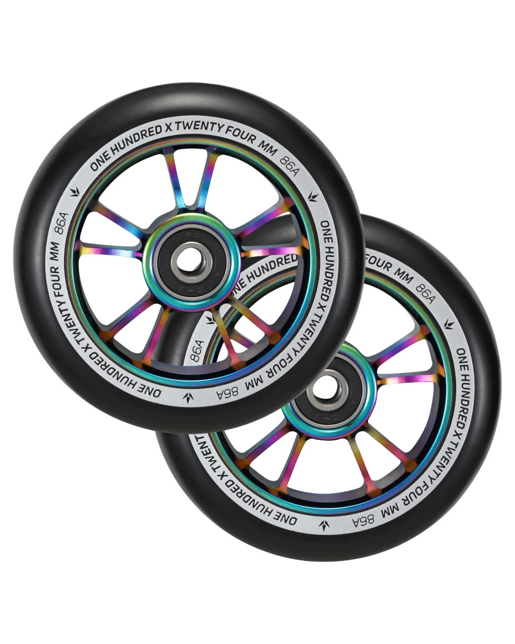 BLUNT Roue 100mm Oil Slick paire - La Cabane de la Glisse