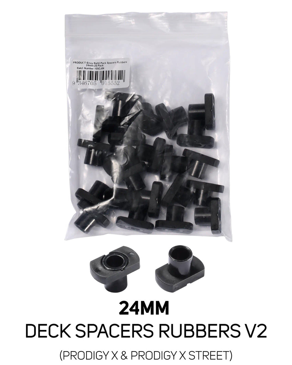 Blunt V2 Rubber and Spacer 24mm Refill Kit — vue 1