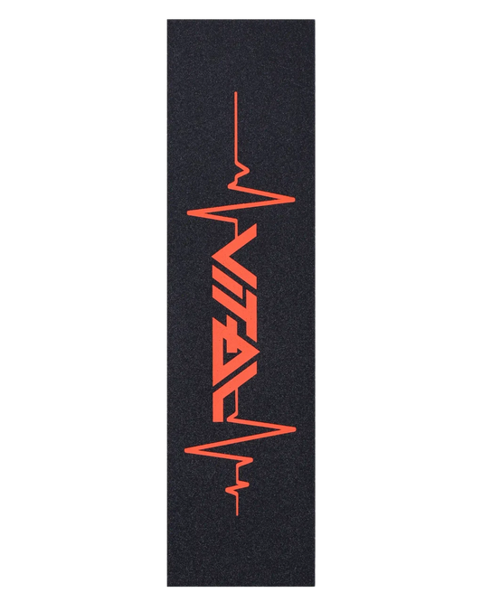 Vital Grip Heart Beat Rouge - grip trottinette freestyle La Cabane de la Glisse
