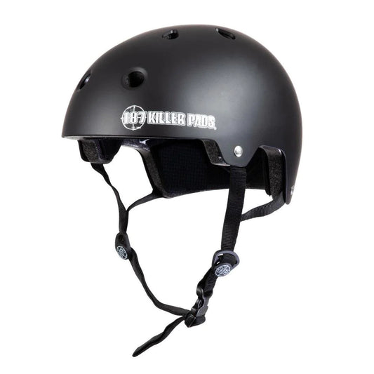 187 Killer Pads Helmet Certified Matte Black