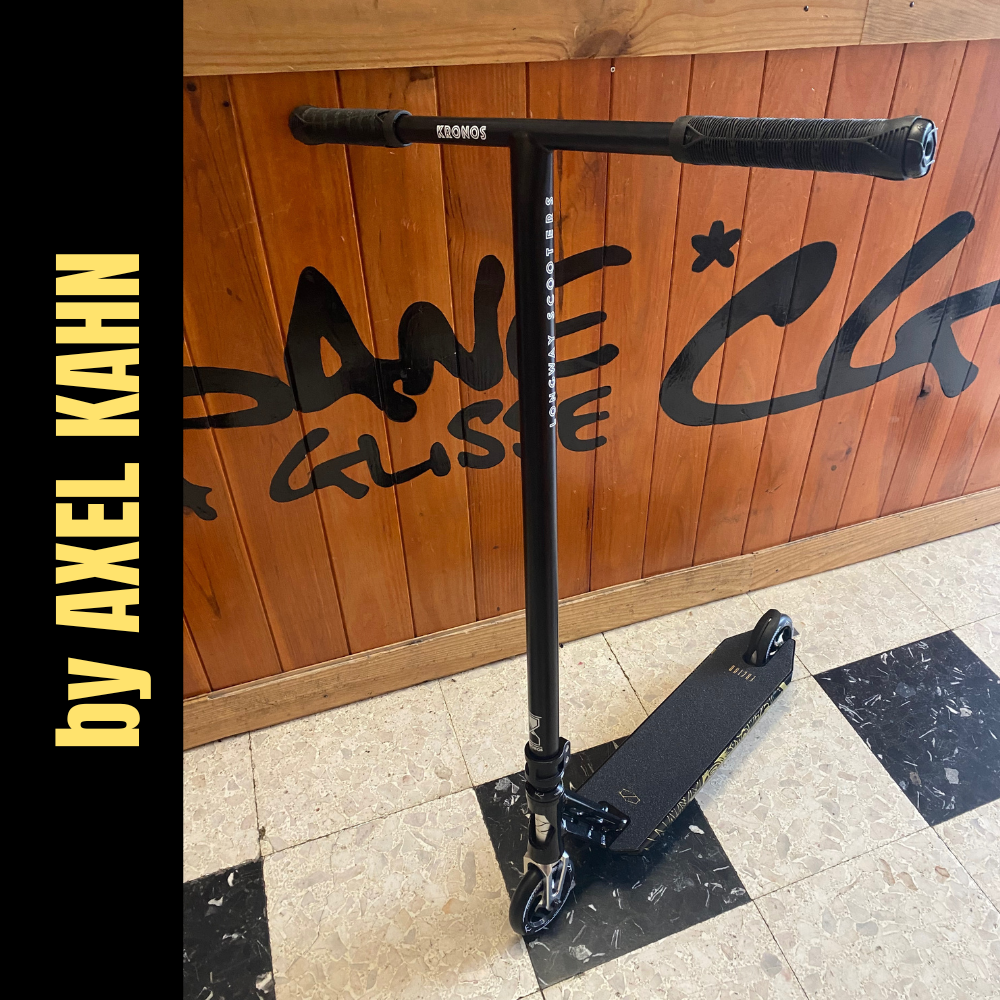 Trottinette freestyle custom by Axel KAHN