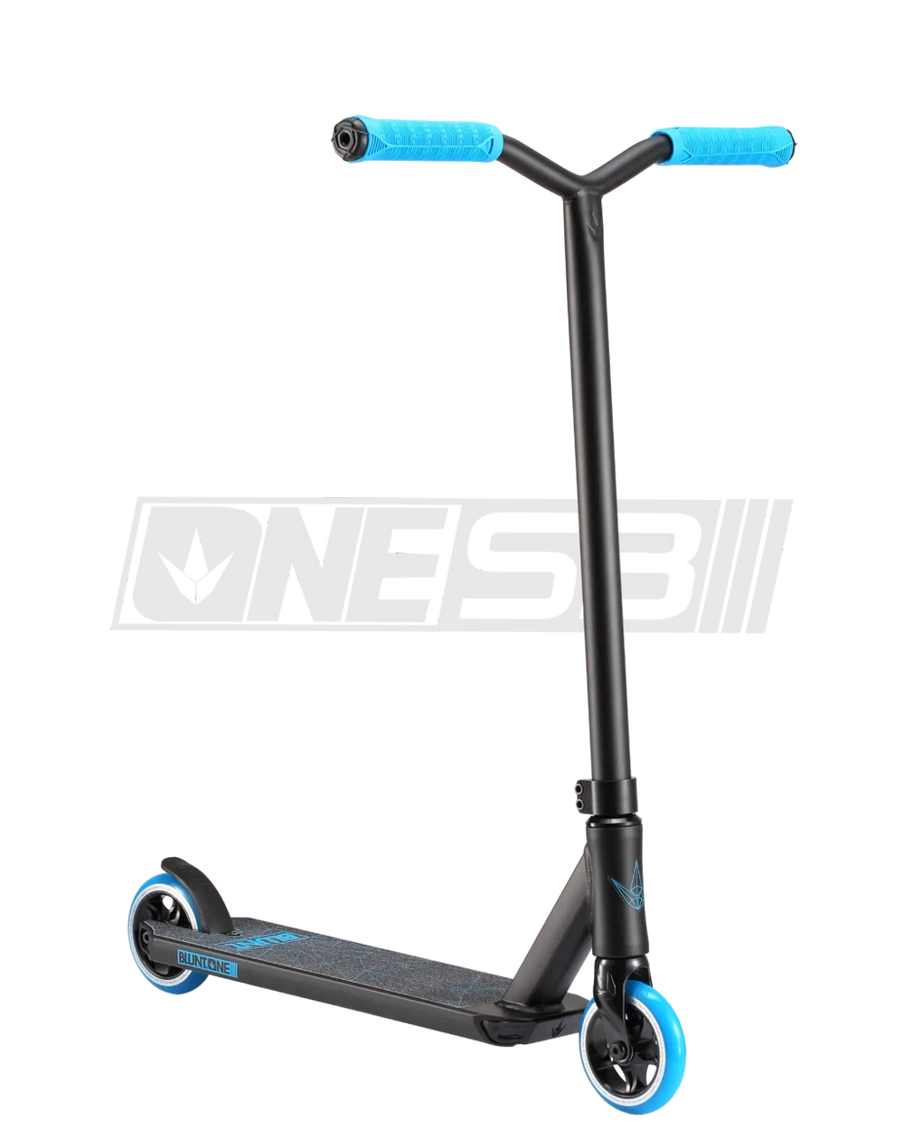 BLUNT ONE S3 SOLID BLUE FREESTYLE SCOOTER — vue 1