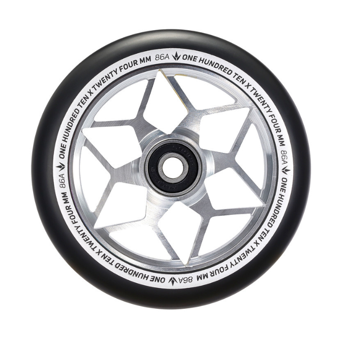 BLUNT roue DIAMOND chrome 110mm trottinette freestyle