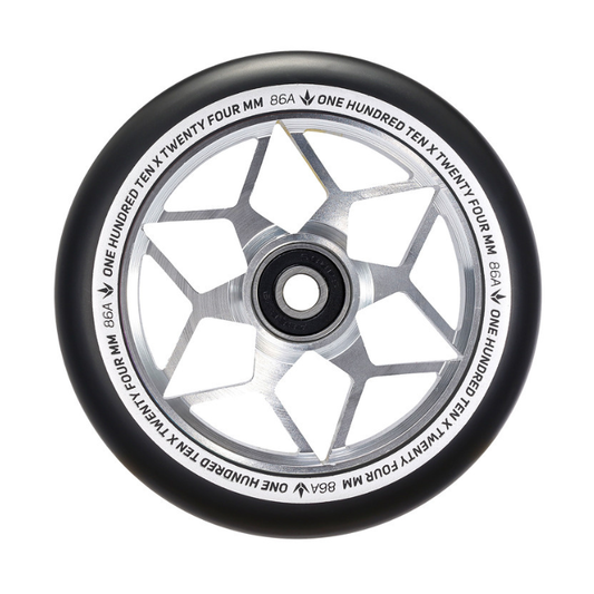 BLUNT roue DIAMOND chrome 110mm trottinette freestyle